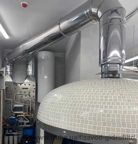 Гидрофильтр для помпейской печи