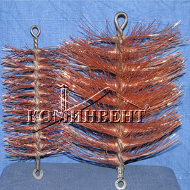 Дымоходы надо чистить! Ершик для чистки дымохода