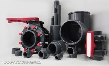 Надходження на склад фітингів з ПВХ, запірної арматури з ПВХ (Туреччина)