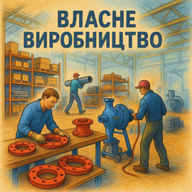 Армапрайм пропонує виготовити фланці за індивідуальними кресленнями