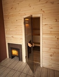 У продажу з'явилися скляні двері для сауни 8 мм