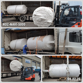 ROZ-NAVI 5000 літрів. В дорогу до Замовника...
