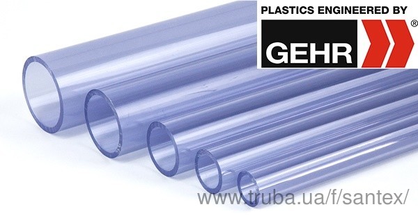 Трубы ПВХ (PVC-TR) прозрачные уже на складе в Киеве