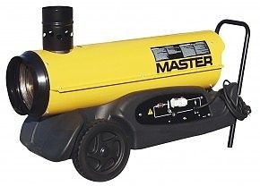 Тепловые пушки торговой марки Master работающие на газу (пропан/бутан)