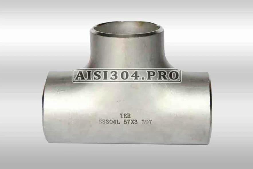 Тройник нержавеющий 33.7*2.0 мм AISI304 | TRiNOX