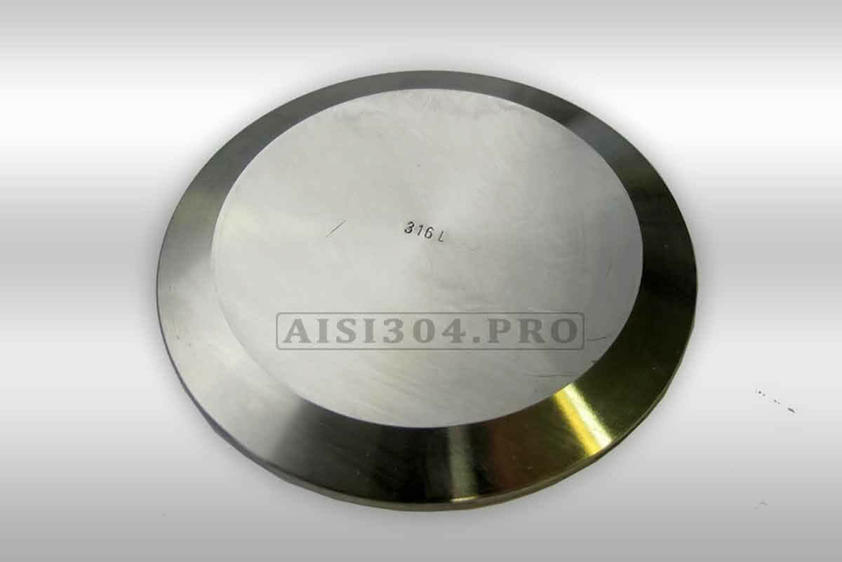 Заглушка нержавіюча кламп 2" (Dn 50) AISI304 | TRiNOX