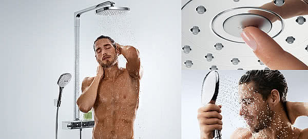 Hansgrohe радует новой серией смесителей для душа