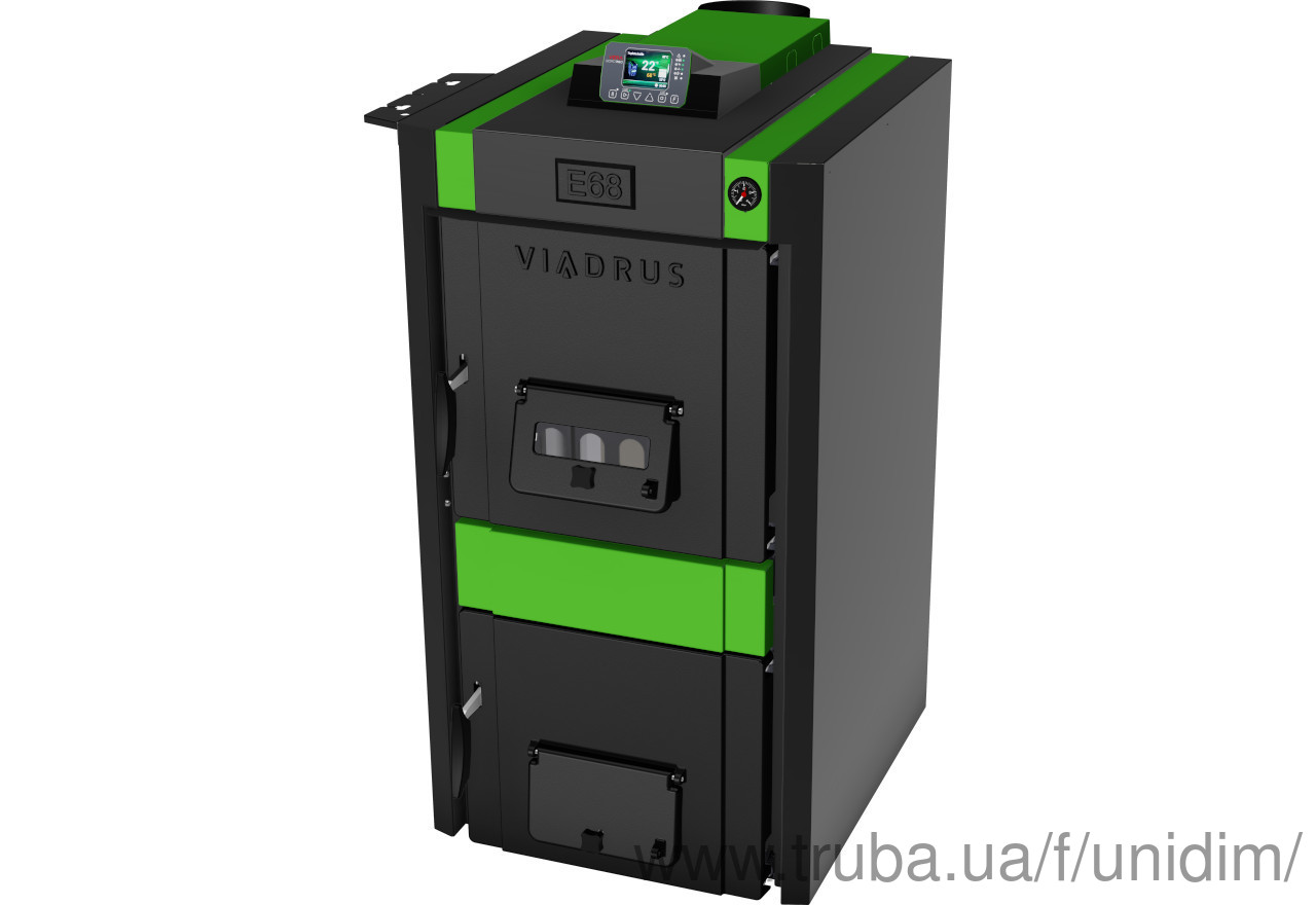 Hercules E68 - новый пиролизный котел от VIADRUS