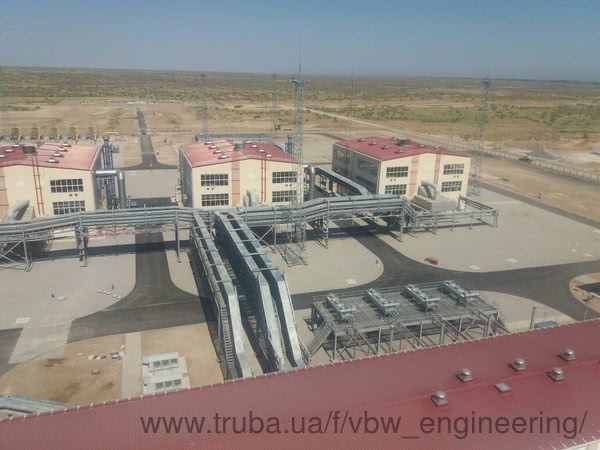 VBW Engineering реалізувала новий проект - Газопровід Центральна Азія - Китай