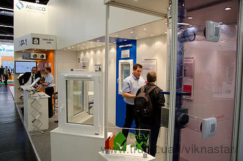 Компания Аэрэко на выставке fensterbau / frontale 2014