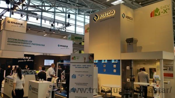 Компания Aereco на выставке BAU 2015.