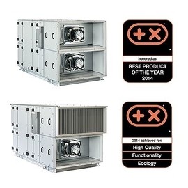 Вентиляционная установка Zehnder ComfoAir XL удостоена премии Plus X Award 2014