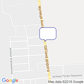 Ворошилова на мапі Ворошилова на мапі