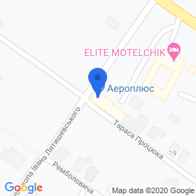 Аероплюс на карте