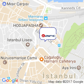 Afc building на мапі