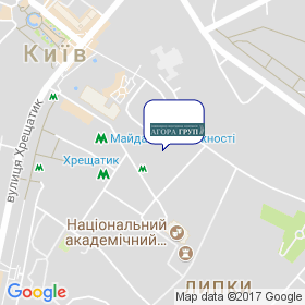 АГОРА ГРУП на мапі