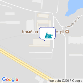 Аер-Сервіс на мапі