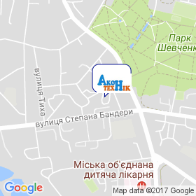 Акон Техник на карте