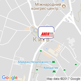 АКСО групп на мапі