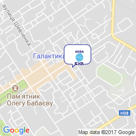 АкваБуд на мапі