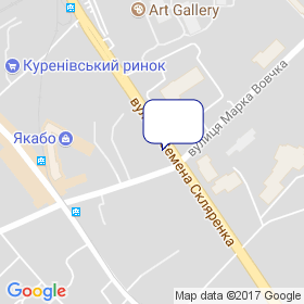 ТД Акваленд на мапі