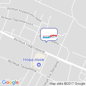 Акватерм ПКФ на мапі