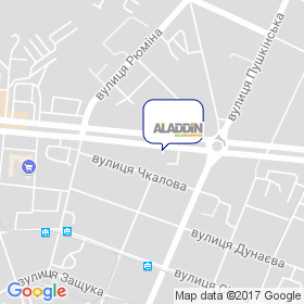 Аладдін на мапі Аладдін на мапі