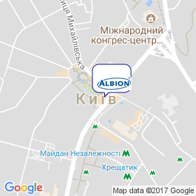 Albion Group на мапі
