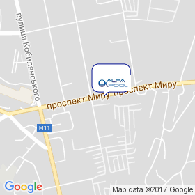 AlfaPool на мапі AlfaPool на мапі