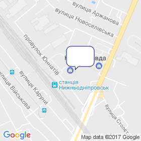 АЛГ на мапі