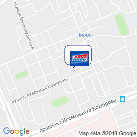 АЛІС на мапі