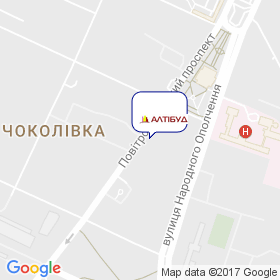 Алтібуд на мапі