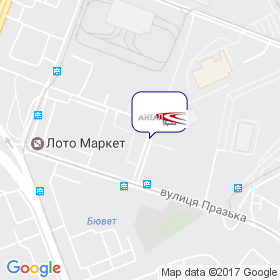 Антап Україна на мапі