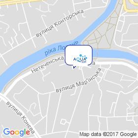 Аква-Софт на мапі