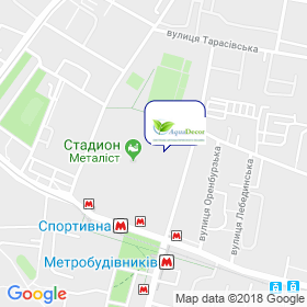 Аквадекор на карте