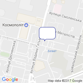 Акваленд на мапі