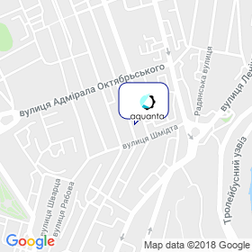 Акванта на карте Акванта на карте