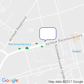 Аквантіс на мапі Аквантіс на мапі