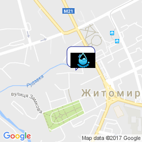 Аквапром на мапі