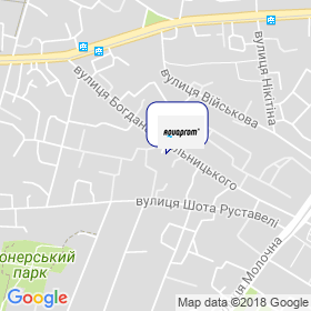 Аквапром на мапі Аквапром на мапі