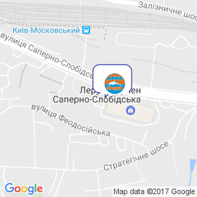 АкваСфера на мапі