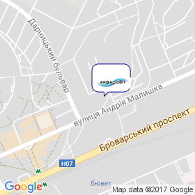 Аквасофт на мапі