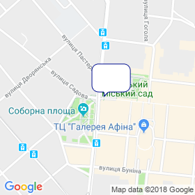 Аквастар на мапі
