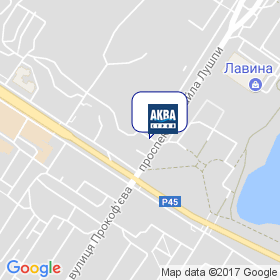 АкваСтрой на мапі