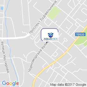 Аква Техніка на мапі