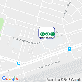 Акватерм-Кривий Ріг на мапі