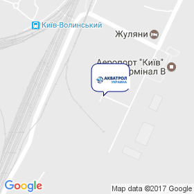 Акватрол-Украина на карте Акватрол-Украина на карте
