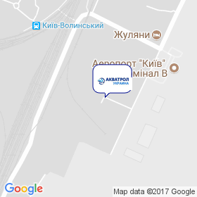 Акватрол-Україна на мапі