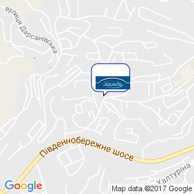 AQUAVIS на мапі