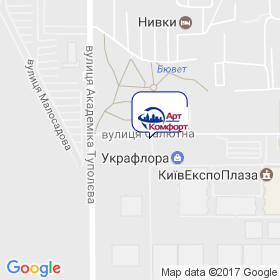 АРТ-КОМФОРТ на карте АРТ-КОМФОРТ на карте
